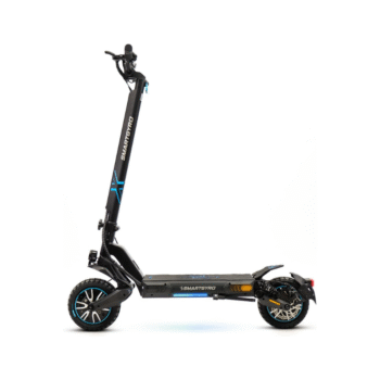 Dual MAX 2 - Patinete Eléctrico, 2 Motores de 48V, 1000W Pot. Máxima, Batería 15Ah, Smart Core, Autonomía 60 Km, Ruedas de 10 Pulgadas Dual Grip, Suspensiones, Triple Frenada