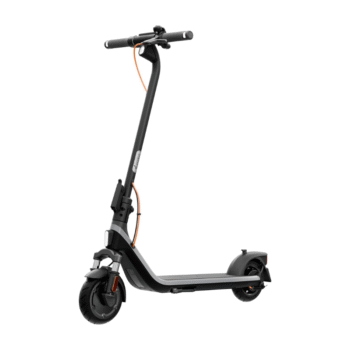Ninebot E2 D II – E Roller con Permiso de circulación, Scooter e con suspensión e Intermitente, 20 km/h, 450 W de Potencia, Alcance de 25 km, Capacidad de Carga de 90 kg, Patinete eléctrico
