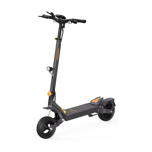Patinete eléctrico Plegable Ausom L1, batería de 48 V 15,6 Ah, neumáticos de 10 Pulgadas, autonomía de 70 km, Frenos de Disco Delanteros y Traseros, Patinete eléctrico para Adultos