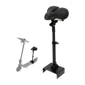 Asiento Patinete Electrico, Sillín Plegable para Patinete Eléctrico Sillín para Scooter Eléctrico Ajustable en Altura Doble Absorción de Impactos Accesorios Patinete Electrico Compatible E2/E2Plus